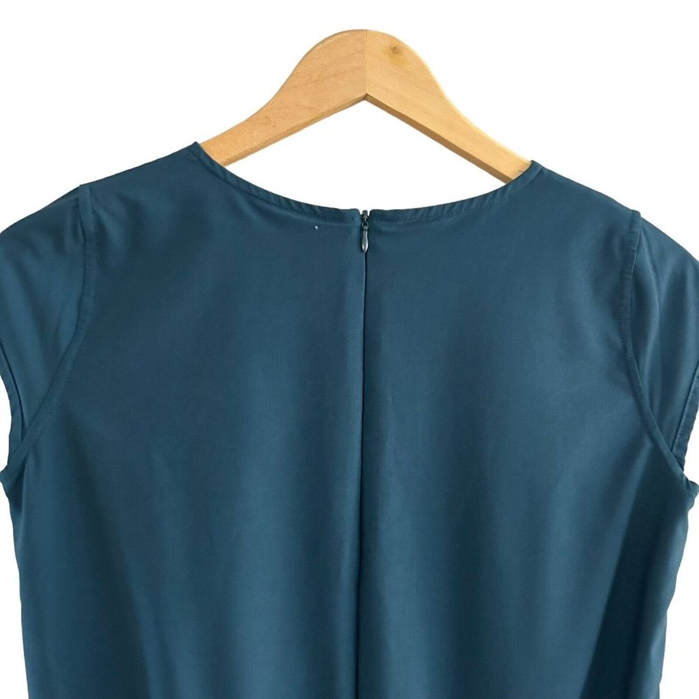Albion Teal Mini Dress - Picture 15 of 16